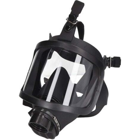 Masque respiratoire à gaz, anti-buée, résistant aux chocs, ajustable, connecteur RD40, respirateur de sécurité avec filtre, pour la protection du travail à l'extérieur (1/4)