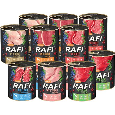 RAFI Dolina Noteci Mischung aus 6 Geschmacksrichtungen 12x 800g