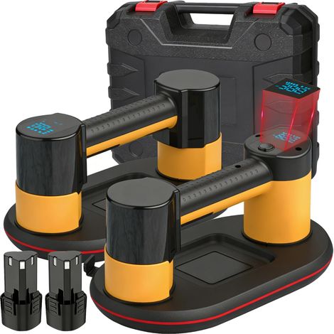 Ventosa de vacío, capacidad de carga de 300 kg, manipulación versátil de materiales, kit de doble motor. (1/2)
