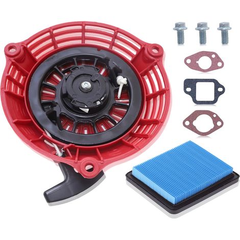 1 Lanceur à Rappel, Moteur Honda GCV160, Filtre à Air, Joint Carburateur, Tondeuse HRB476C