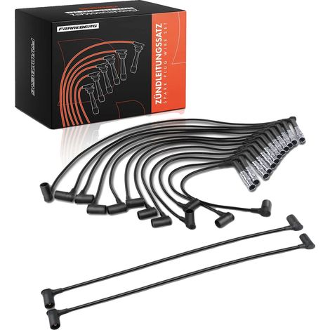 Zündkabelsatz, 14 Leitungen, Länge 1: 500 mm, Länge 2: 530 mm, Länge 3: 630 mm, Länge 4: 660 mm (1/5)
