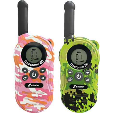 Stabo freecomm 80 20080 PMR-Handfunkgerät 2er Set