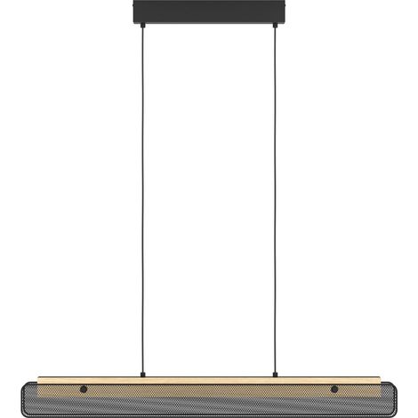 EGLO - Kokomo-Z Long Table Pendant Black L99 - RGB + TW - Zigbee, Bluetooth