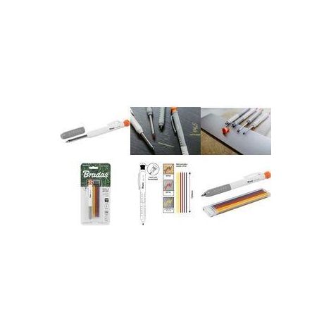 Marcador para taladro Bradas drill hole marker tapa incluida 1 mm