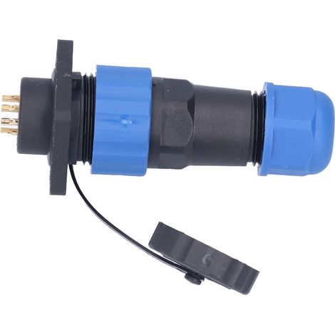 Wasserdichter quadratischer Stromanschluss für Luftfahrtanwendungen, Schweiß- und Industrieadapter, 250 V, 5 A, SP208-polig (1/5)