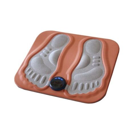 Masseur de pieds électrique, Masseur de pieds USB, Coussin de massage des pieds EMS avec 6 modes et 15 fréquences réglables, favorise la circulation sanguine