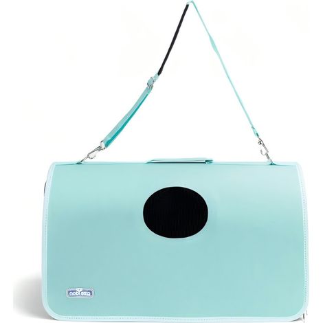 Sac de transport Nobleza pour chiens et chats, aéré, bandoulière réglable (1/2)