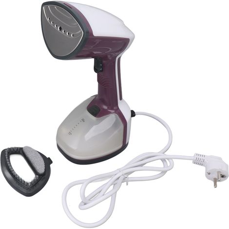 Fer à repasser vapeur portable défroissant 1500 W, 20 g/min, vapeur puissante et pénétrante, chauffe rapide en 25 secondes, prise européenne 220 V (1/5)