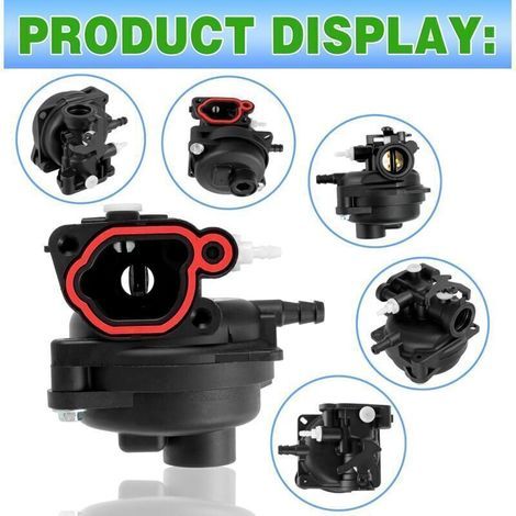 Carburateur Kit for Briggs & Stratton,Modèles 300E 450E 550E 575E 600E, Pièces de Moteur de Tondeuse à Gazon et Filtre à Air Bougie d'allumage série 08P502 09P602 125CC 140CC (1/3)