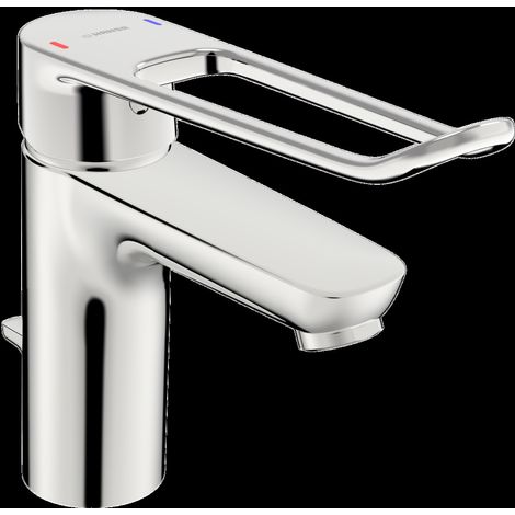 HANSA HANSAclinca mezclador de lavabo, proyección 114 mm, palanca
