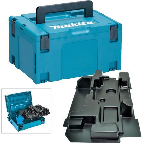 Makita 18v Cordless Planer Makpac Tool Case and Inlay for DKP180 (1/3)