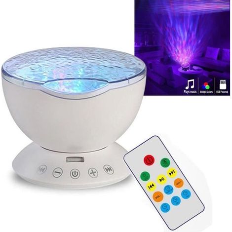 Online Store - Projecteur Lumières Ciel étoiles Lampe Veilleuse LED Décoration Chambre Enfant Blanc (1/4)