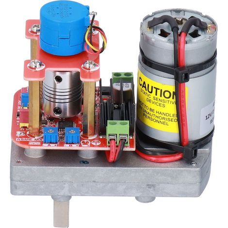 Micro-servo haute torsion 3600° angle réglable moteur driver 12V 24VDC ASMEMXB (1/5)