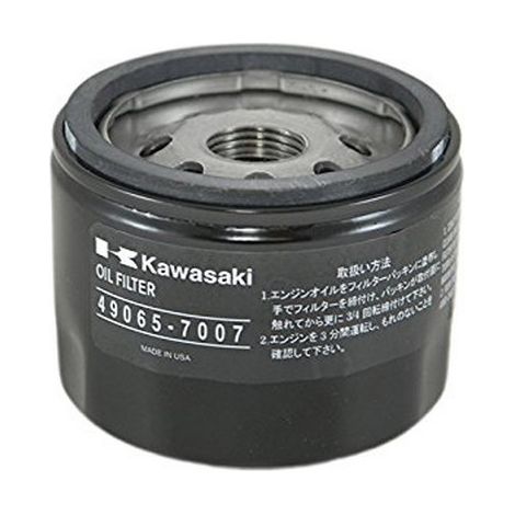 Filtre à huile moteur Kawasaki FR600V, FR691V, FX691V – Protection optimale – Dimensions 60mm x 76mm – Axe filetage 17.7mm – Kawasaki Power Tools (1/4)