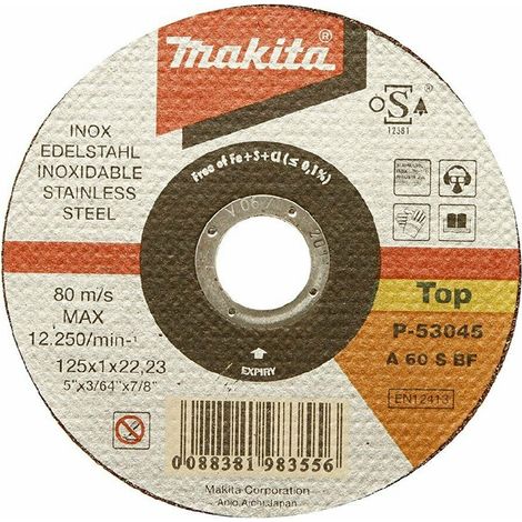 Disco Ferro 125mm Makita P-53045