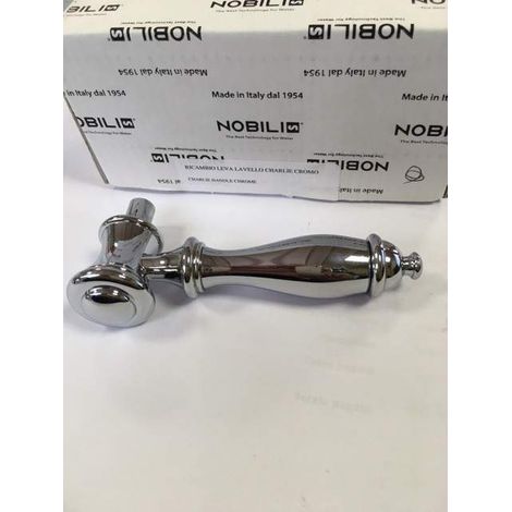 Hebel aus verchromtem Messing Nobili Charlie RLE190/58 Chrom (1/2)