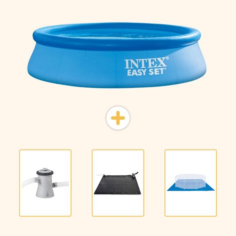 Intex Piscine Easy Set Ronde - 305x76 cm - 4-pièces SCB79 (1/5)