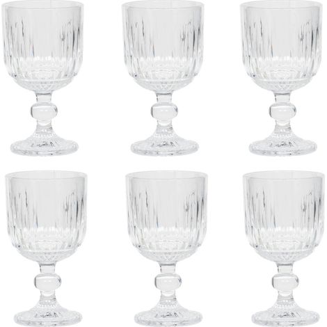 Table Passion - Boite de 6 verres à pied Selio transparent 24 cl