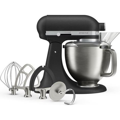 Robot pâtissier KitchenAid Artisan Plus 5KSM50PKVE, couleur : fonte