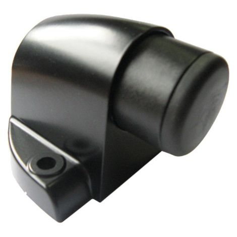 Butoir de porte renforcé à ressort 9874 noir RAL 9005 - VACHETTE