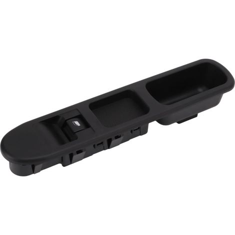 Levé Vitre Interrupteur de lève-vitre côté passager 6490.HQ ABS noir sensible de remplacement pour PEUGEOT 207