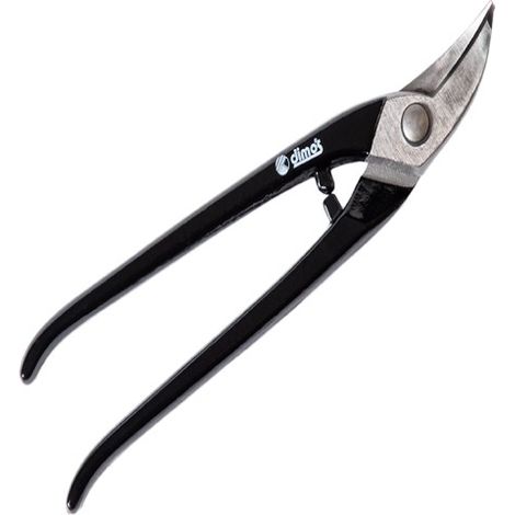 Dimos – Cisaille à tôle coupe-trou à lame courbe 30 mm – Lame en acier forgé pour découpes circulaires – Spécialement conçue pour gouttières