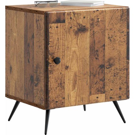 Maison Exclusive - Nachttisch 2 pcs Altholz 43 x 34,5 x 50 cm Hol