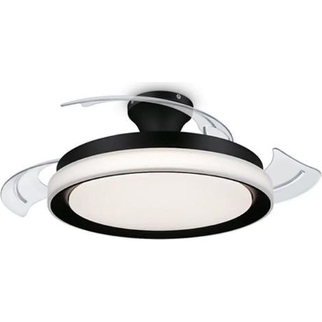 Plafoniera Ventilatore Bliss Philips LED 35W Ø51cm nero (1/5)