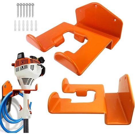 Crochets muraux de rangement pour outils de jardin – Lot de 2 (1/4)