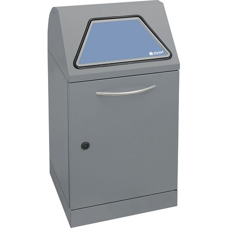 Stumpf Module de tri des déchets-Vario 45 aluminium-gris structuré Seau intérieur 45l - 625-045-0-2-100 (1/5)