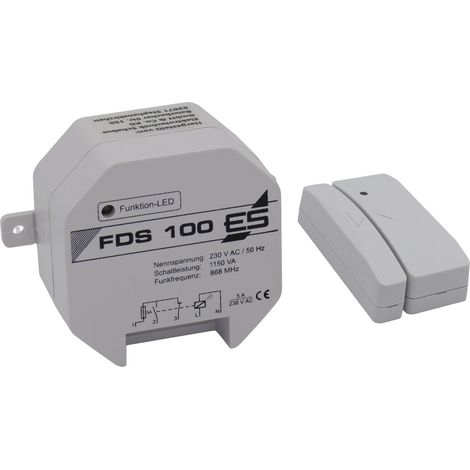 Schabus Commande d'aération sans fil FDS100 1150 W blanc Autorisations (contrôle d'air vicié): DIBt