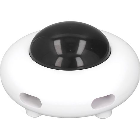 Jouet électrique interactif pour chaton, à induction intelligente et à rotation automatique, de forme ronde. (1/5)