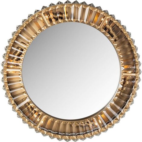 Lampe murale design en cristal - Or scintillant (1/3)