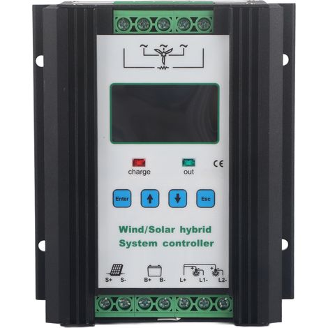 Intelligenter Hybridregler für Wind- und Solarenergie – Digitaler Laderegler mit Boost-Funktion (1/5)