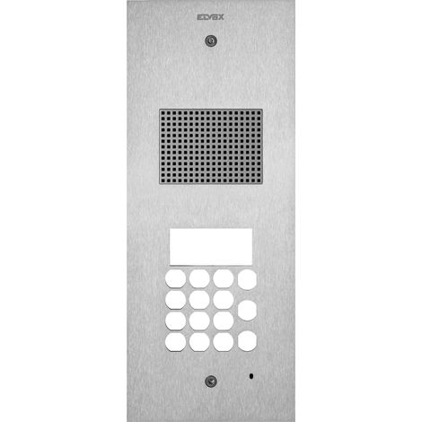 VIMAR - 41540 Placca Steely 2F+ audio tastiera acciaio