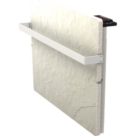 Sèche-serviettes à inertie TACTILO Carré BLANC QUARTZ 800W - Valderoma BZ08BSA (1/2)