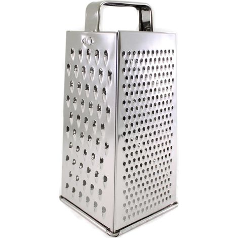 Calder grattugia 4 lati grande acciaio inox