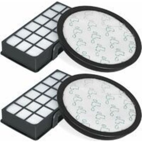 Lot de 2 Filtres HEPA pour Rowenta Silence Force Cyclonic 4AAAA RO7647EA RO7663EA RO7676EA RO7681EA (Modèle RO76xx) Aspirateurs. Filtre de Rechange Accessoires ZR903701 (1/3)