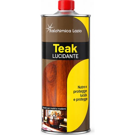 Cera Teak Lucidante Mobili e Pavimenti 1 l