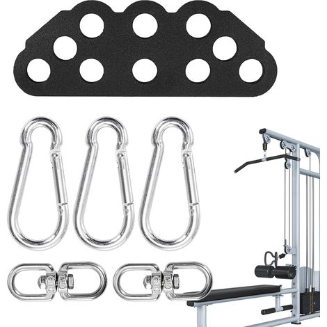 Barre traction largeur réglable poulie, répartition double/simple poignée, musculation maison