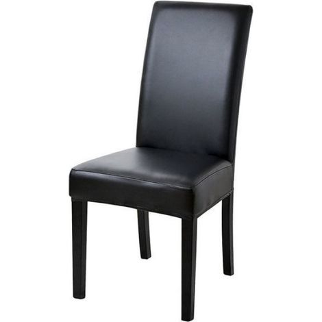 Housses De Chaise - Cuir PU Impermeable - Pour Salle A Manger - Lot De 4 (1/5)