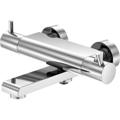 Steinberg Armaturen – Thermostat-Wannenarmatur verchromt – Messing – Ausladung 200 mm – Anschluss G 1/2 – Durchfluss 15,2 l/min (1/5)