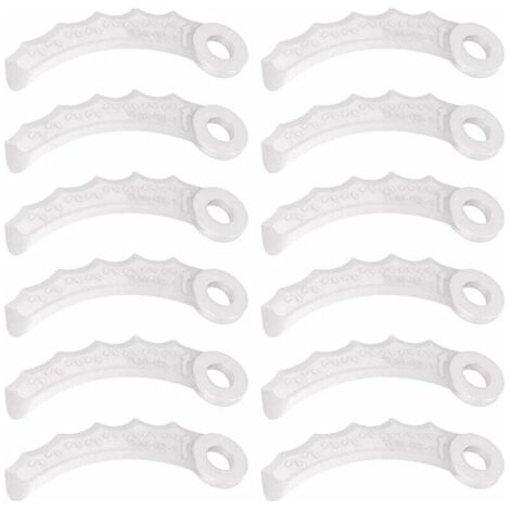 Makita 198426-9 Plastic Replacement Blades for Makita 198426-9 Lawn Mower (12 Pack) (1/4)