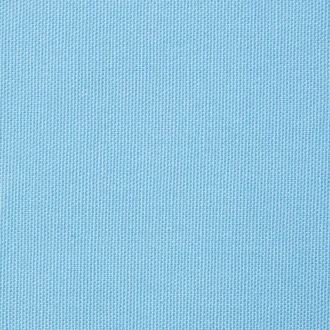 HOMESCAPES Einfarbiger Baumwollstoff hellblau – Meterware, 150 cm breit