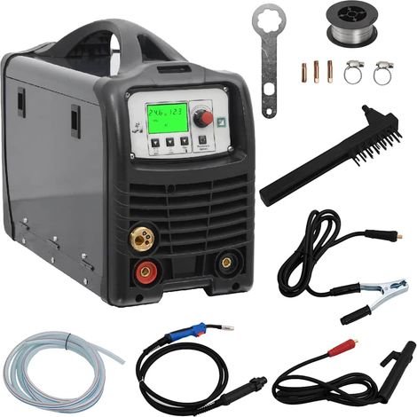 vidaXL Machine à souder MIG / MMA / Lift TIG 200 A (1/5)