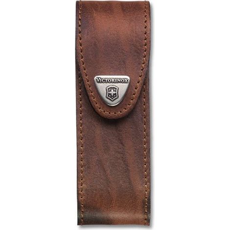 Victorinox Brown 13cm Leather Belt Pouch (1/2)