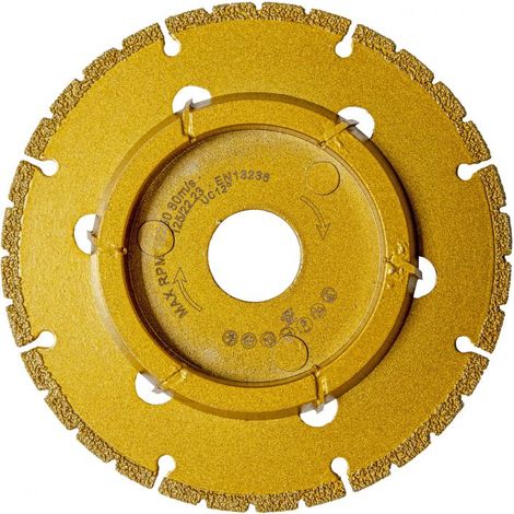 Eibenstock Hartmetall-Trenn- und Anfasscheibe Ø 125 mm für ERC 350 (gold)
