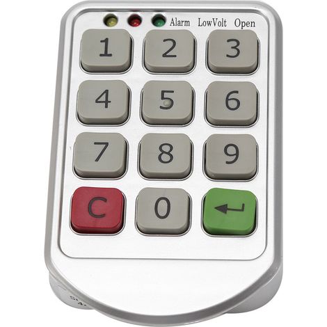 Clavier numérique électronique intelligent à mot de passe pour serrures à code de porte d'armoire (1/5)
