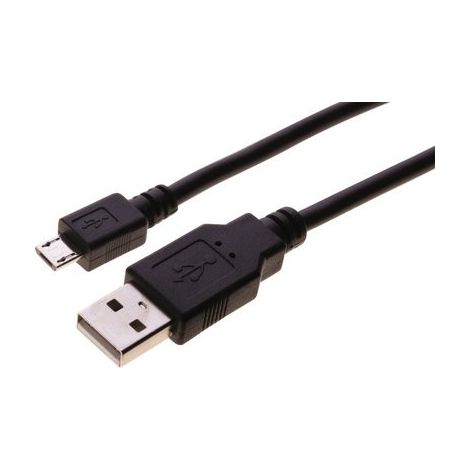 Câble USB 2.0 Micro USB Mâle vers USB 2.0 Mâle, Longueur 1,50 m, Compatible avec HTC et autres appareils, Garantie 2 ans
