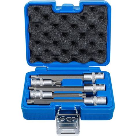 Jeu de Douilles à Embouts 12,5 mm (1/2) - Denture Multiple Intérieure XZN - 5 pcs, Précision et Robustesse - D-Work (1/5)